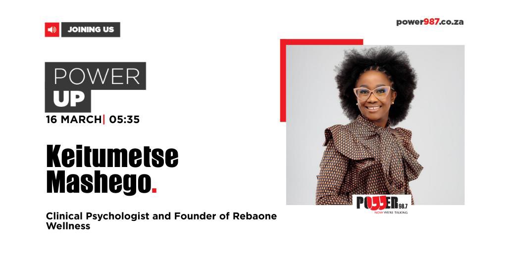 Powerfm987's tweet image. We are in conversation with Clinical Psychologist, Dr Keitumetse Mashego as we speak about how we can teach our children the value of kindness and compassion following the suicide of a 9 year old after she was allegedly bullied for being poor #POWERUp