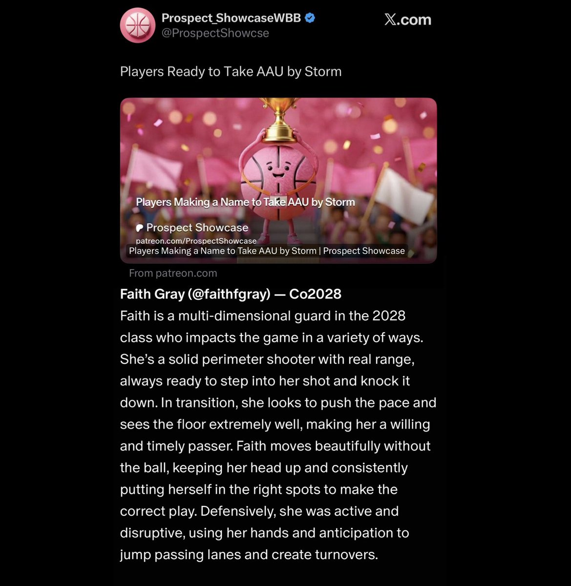 Faith Gray tweet media