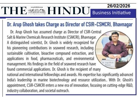 CSIR-CSMCRI (Official) tweet media