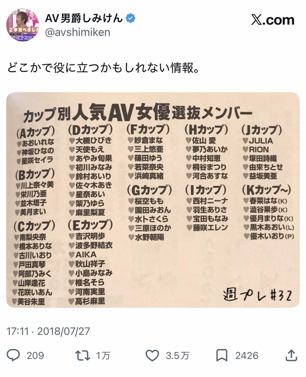 AV男爵しみけん tweet media