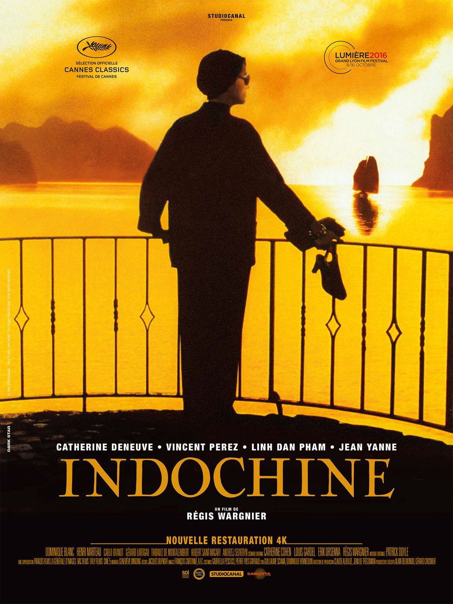 Guiguiii94's tweet image. Cette semaine au ciné :

#Indochine, un vrai grand film, 5 Césars majeurs, l’Oscar du film étranger, une narration et un voyage fabuleux.
#SansToitNiLoi, Lion d’or et César de la meilleure actrice : coup de cœur pour mon 1er Varda !
#LesChosesDeLaVie, Sautet m’ennuie tjs autant.