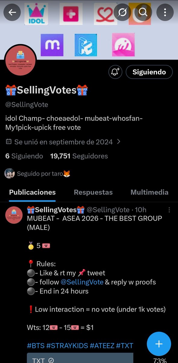Lvsjunnie's tweet photo. @SellingVote FOR #TXT https://t.co/b1XKvtDVUh