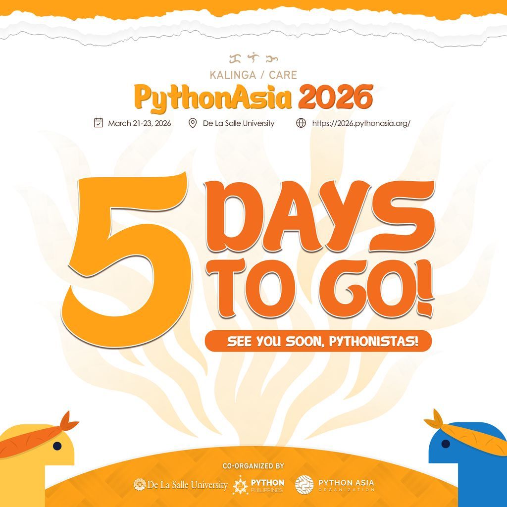 PyCon Philippines tweet media