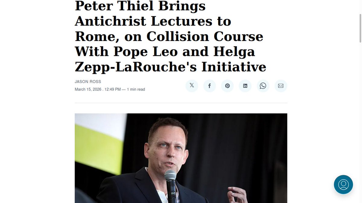 Helga Zepp-LaRouche tweet media