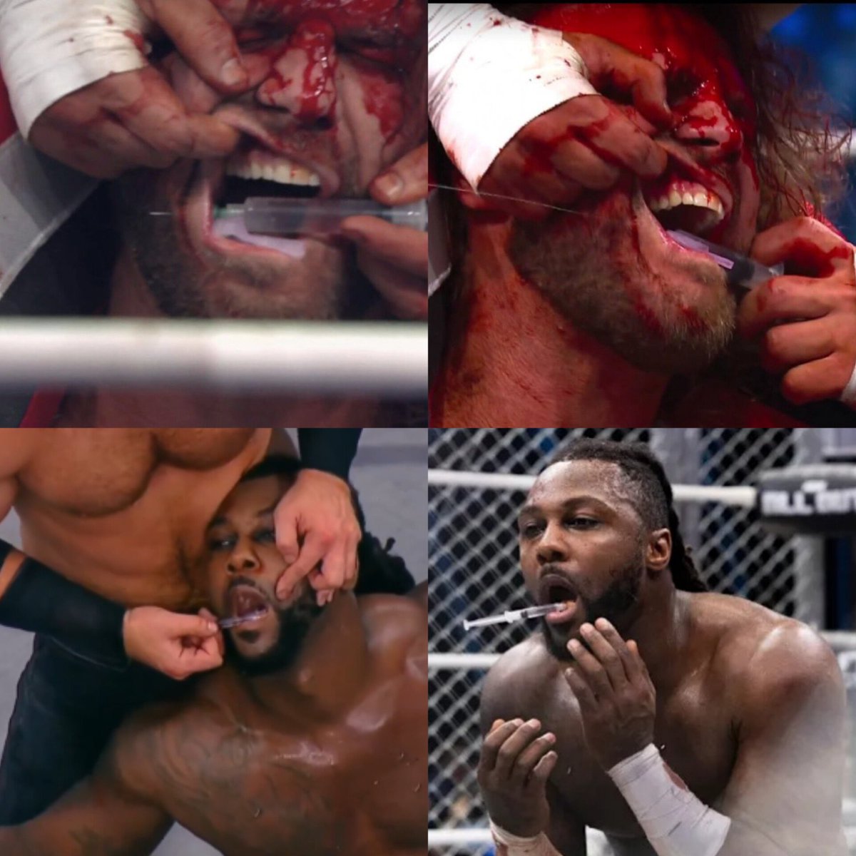 TheDrainmaker's tweet photo. Speechless. Pro wrestling is crazy. https://t.co/nkZntKnnj6