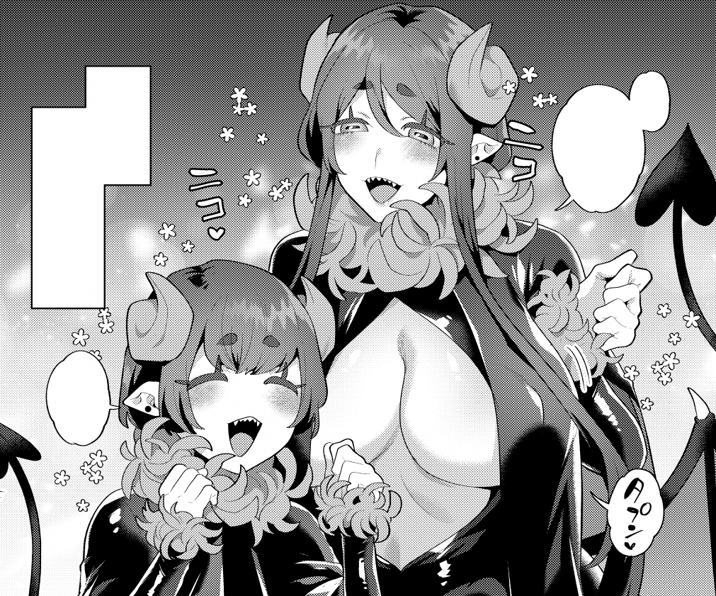 ここ最近何かとサキュバスネタばかり描いてるような気がしてきましたが多分気のせいです 