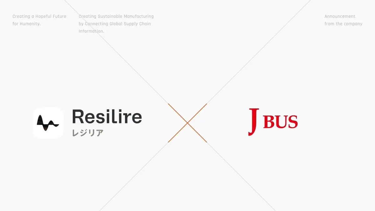 Resilire(レジリア) | サプライチェーンリスク管理 tweet media
