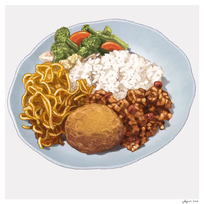 For me, Tempe is not a meat substitute. Tempe is Tempe. We have Oseng Tempe, Tempe Mendoan, Tempe Garit, Kering Tempe, and many ways to cook Tempe
