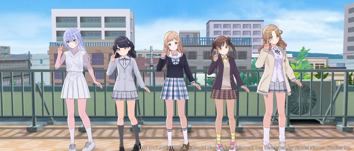 SuperShinyWar's tweet photo. フォトスタジオポーズまとめました
アイドルごとに取るポーズは固定化されており全６パターンだと思います
真乃ポーズ(5人＋はるき)
灯織ポーズ(5人＋ルカ)
めぐるポーズ(5人)
恋鐘ポーズ(4人)
#シャニソンフォトスタジオ https://t.co/2dPMQiAFyb