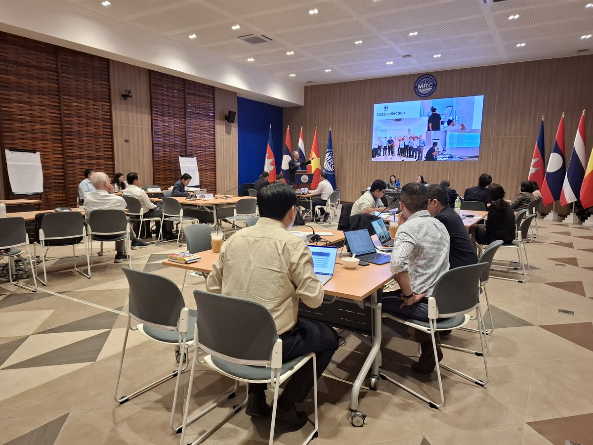 MRCMekong's tweet photo. The Regional Workshop on Freshwater Biodiversity, Systematic Conservation Planning and Climate Linkages was co-organized by WWF and the MRC on 12 March 2026, provided a platform for dialogue and collaboration to better protect freshwater biodiversity in the Mekong Basin. https://t.co/df8gGbzJp0
