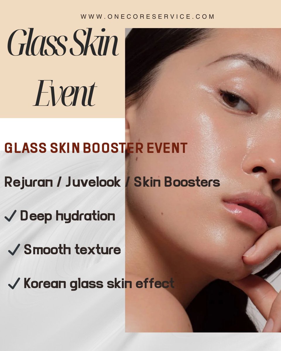 onecore_service's tweet photo. ✨Visiting Korea? Experience premium Korean aesthetic treatments.

Limited event packages

visit https://t.co/OJacJK7k99 to reserve.
#kbeautyevent
#kbeauty
#medicaltourism
#seoulclinic
#koreanskincare
#ultherapy
#skinbooster
#visitkorea https://t.co/ygDxh6dDUE
