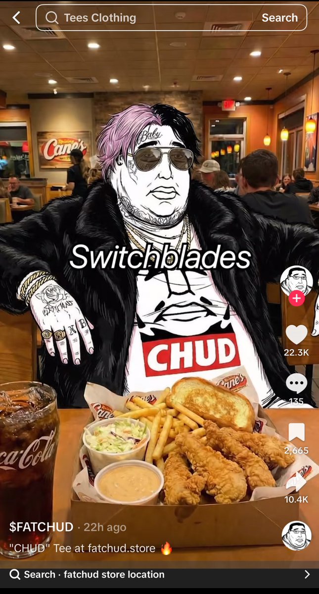 itsjadetrades's tweet photo. Was scrolling tiktok right after seeing these videos on Instagram and saw how they are going just as viral on TikTok now too

With $FATCHUD as the name and ca in the bio? This seems like a free trade for a mega cook on our hands, but we shall see

NFA https://t.co/FH2vQZAgwy