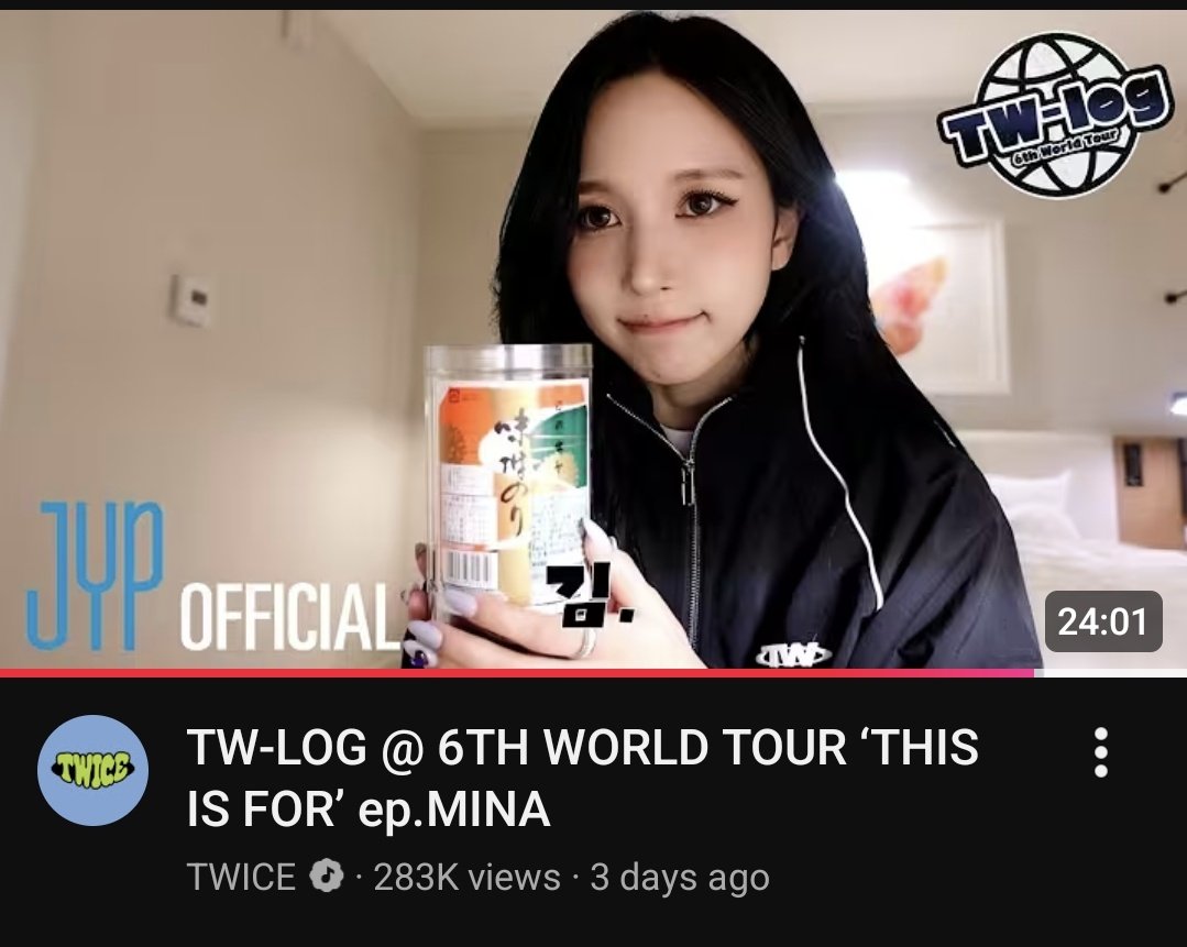 Have you already watched Mina’s “This Is For Tour” vlog? ✨

What was your favorite moment? 🎥💬

🔗youtu.be/KX3p0qpU-VA?si…

#MINA #MYOUIMINA #미나 #ミナ #ミナちゃん #TWICEMINA