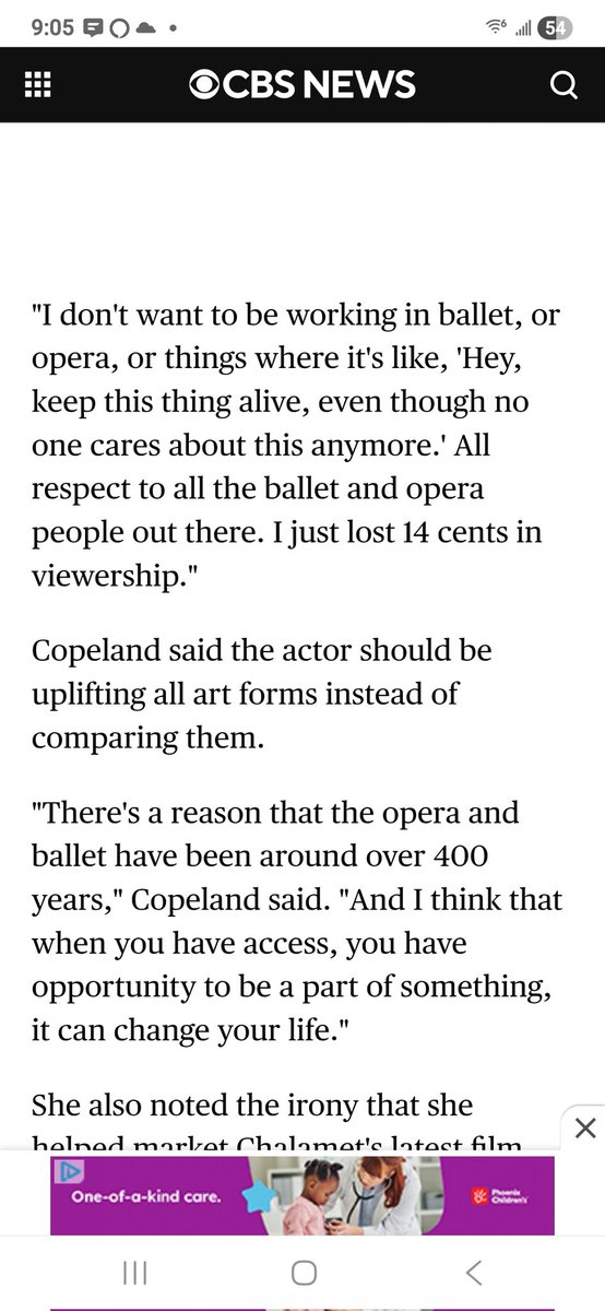 Mskiddo06's tweet photo. Timothy Chalamet you sound very immature with a big ego. If you can't appreciate the foundation of the Arts and the beauty that opera and Ballet brings then you're not really an artist. https://t.co/bPO41e5x57