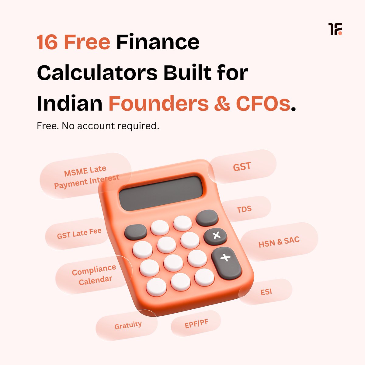 onefinops's tweet photo. Founders and CFOs shouldn't be Googling TDS rates and GST calculations in 2026.

So we built 16 free calculators for Indian businesses. No account needed.

🔖 Bookmark this → https://t.co/IRVhr9Zsr1 https://t.co/np4C1g1UfU