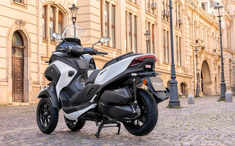 car_watch's tweet image. ヤマハとオートリブ、新型「トリシティ300」（欧州仕様）向けエアバッグシステムを共同開発 car.watch.impress.co.jp/docs/news/2093… #ヤマハ #オートリブ #エアバッグ