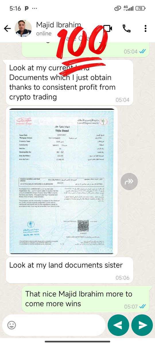 asytdh336's tweet image. While many doubted crypto, I stayed consistent. Today the profits bought land. Vision + patience = results. 💰🏡 #CryptoLife #CryptoRewards 
#mecca #medinah