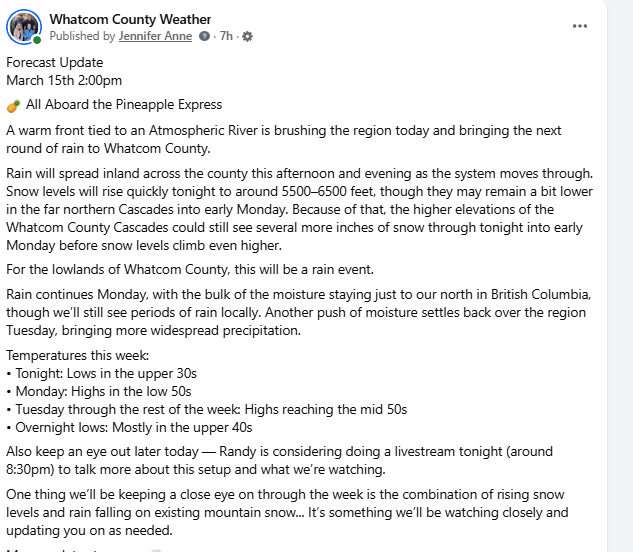 Randy Small - Whatcom County Weather tweet media