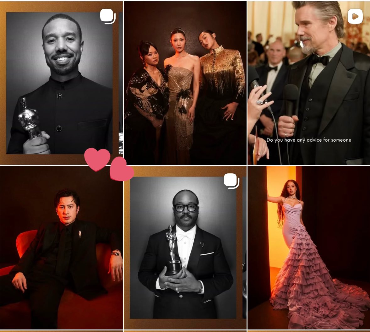 THE ACADEMY POSTING A SOLO POST OF HUDSON WILLIAMS AMIDST ALL THE AWARD WINNERS, HELLO? IS THIS NOT FUCKING INSANE 😭