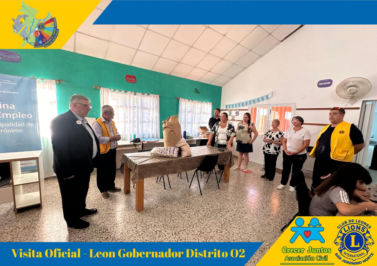 julioblatter's tweet photo. Con la visita de nuestro león gobernador realizamos un servicio dentro del Programa internacional "Mitigar  el Hambre" del leonismo mundial,  entregamos leche en polvo; cacao y azucar a la ONG Crecer Juntos qué brindar ayuda escolar y copa de leche a 40 niños de #SanJeronimoNorte https://t.co/v7buF8Lwte