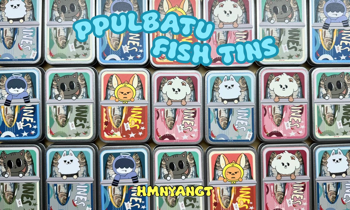 prodblu_'s tweet photo. PPULBATU FISH TINS 🐠🐡
by hmnyangt

pre order link: https://t.co/zO3wJUe9VH

mop: gcash / maribank (payo)
mod : j&amp;t / sdd

pre order is only open until saturday (may close early) https://t.co/WFKfYBXmSv