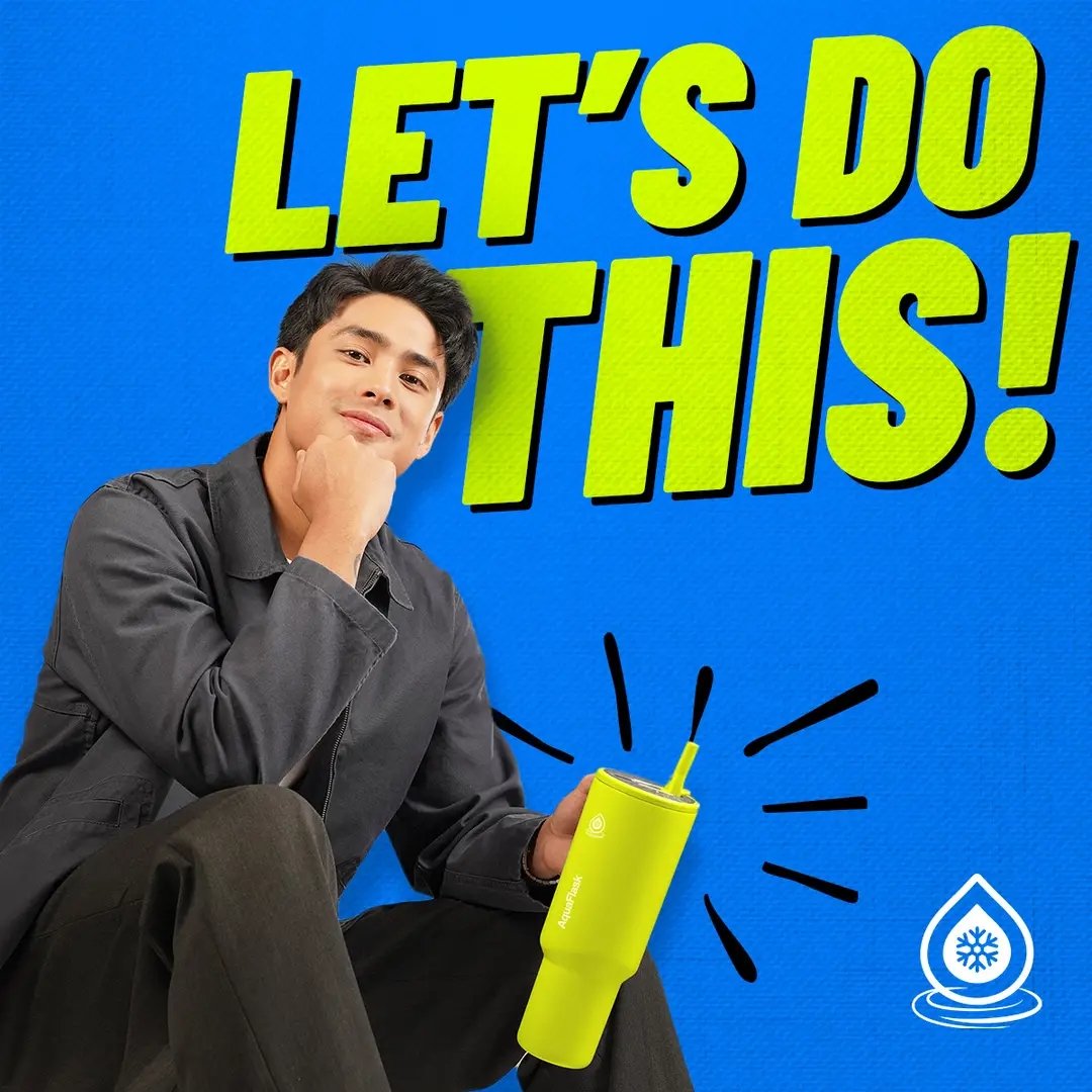 DONNYSQUADPH's tweet image. 📸 AquaFlask Philippines on Facebook Post

"Mondays hit different when you’re ready for them. Take it from Donny: stay refreshed and #BringItOn! 💧"

@donnypangilinan
#DonnyPangilinan 
#OnwardWithDonny 
#AquaFlaskPH
