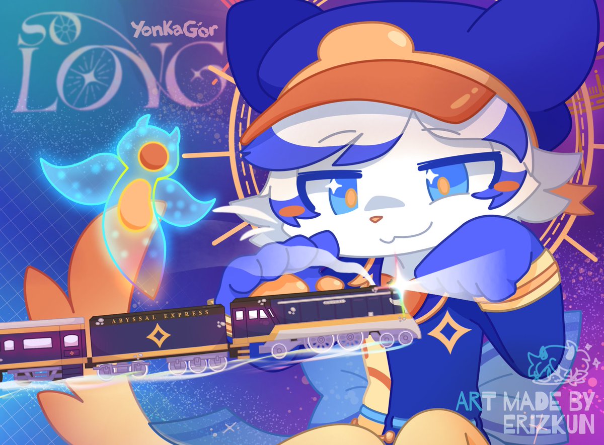 "I'll stow your luggage there so it wont interfere." 
"Cant promise they'll be lighter, when u make it out from here. "
- ✨🌠
#yonkagor #yonkagorfanart