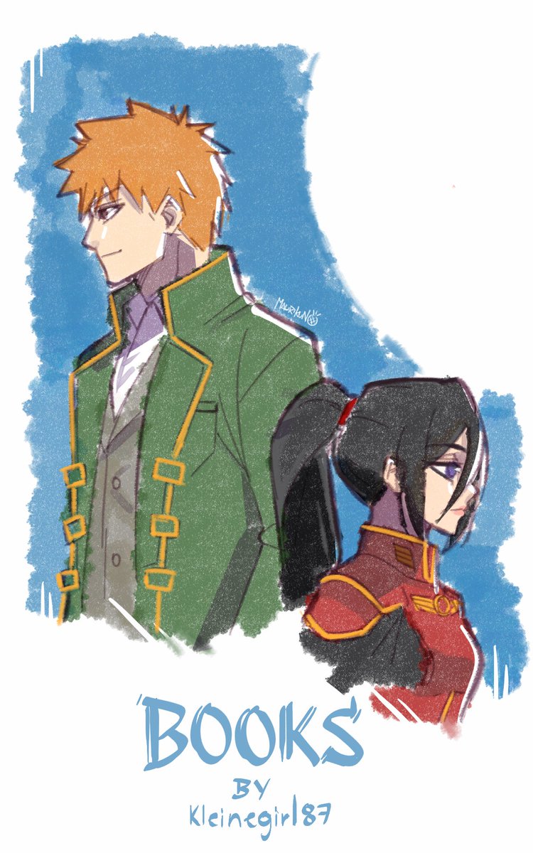 I drew a detail for a friend's fanfic, I hope you like it too! 
#BLEACH #Ichigo #Rukia