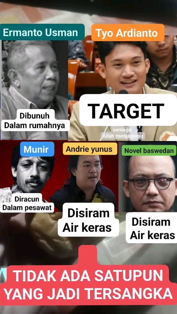 Efek dari negara yg suka melindungi Penjahatnya..
