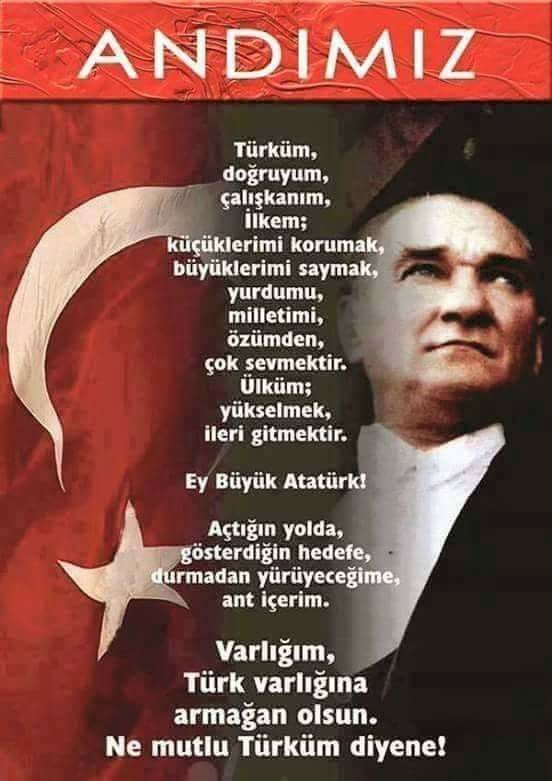 Günaydın TÜRK 
Tanrı TÜRK'Ü korusun