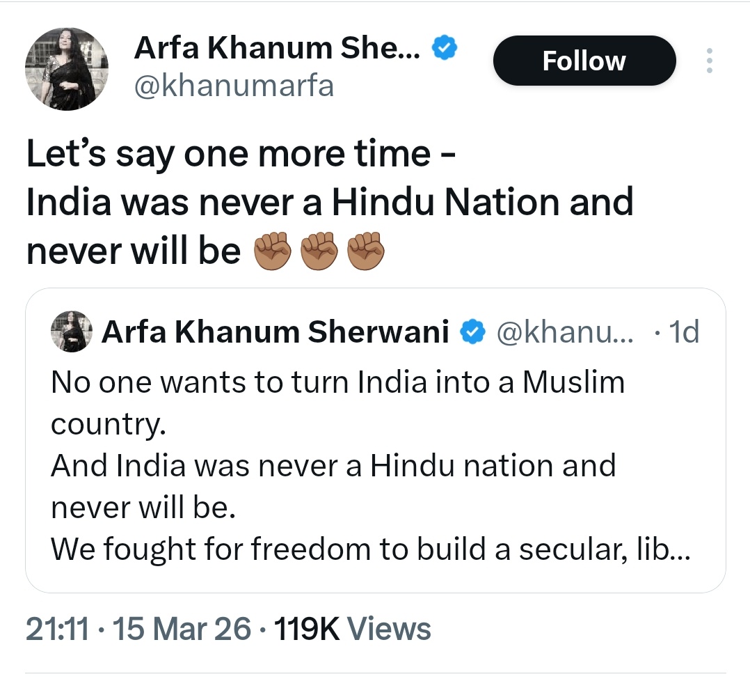 Wondering Woman 🇮🇳 tweet media