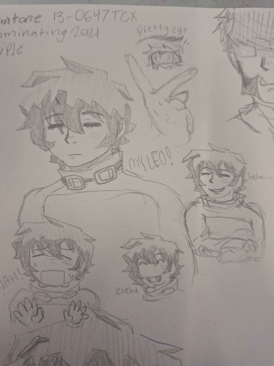Joanster_Joan's tweet photo. I LOVE LEO SO MUCH HES SO FUN TO DRAW!! so... I'm dropping some of my fav leonardo watch doodles ive made recently here because i want people to see my art... pleek! #kekkaisensen #Bloodblockadebattlefront #leonardowatch (sorry that the 1st 2 pics are kinda light) https://t.co/SfOIlE60RH