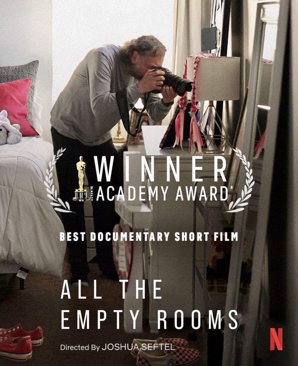 AdarshGBalaji's tweet photo. Huge congratulations to my Program Director and the team behind All the Empty Rooms on winning the Oscar! @SeeFisch an incredible storyteller and leader whose work brings powerful human stories to light whether in the hospital or on the world’s biggest stage for filmmaking 🔥🎉🎥 https://t.co/0JQWyirz7G