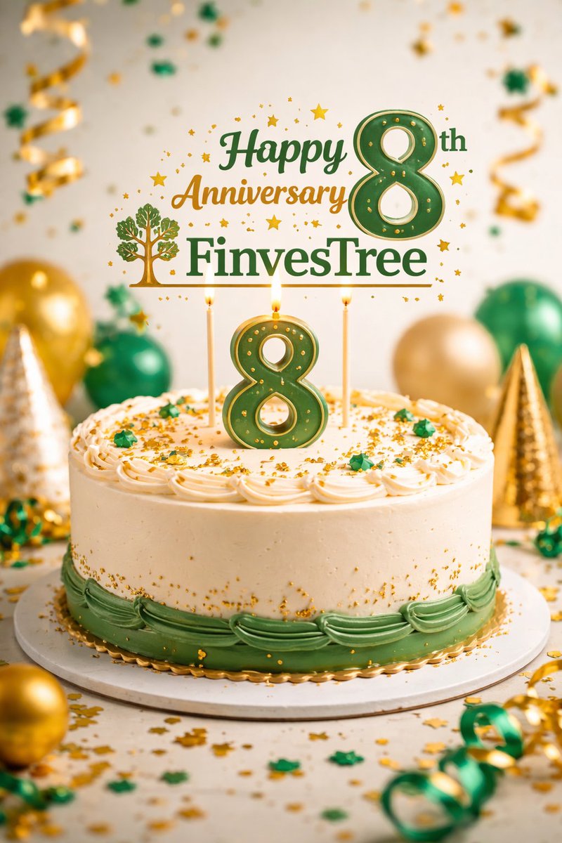 finvestree's tweet photo. 🎉 FInvesTree Turns 8 Today! What started as a small initiative with a simple belief — help people take better financial decisions — has today completed 8 wonderful years. https://t.co/DTQbypr4rS