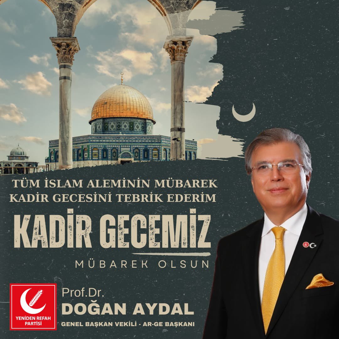 Prof.Dr.Doğan AYDAL tweet media