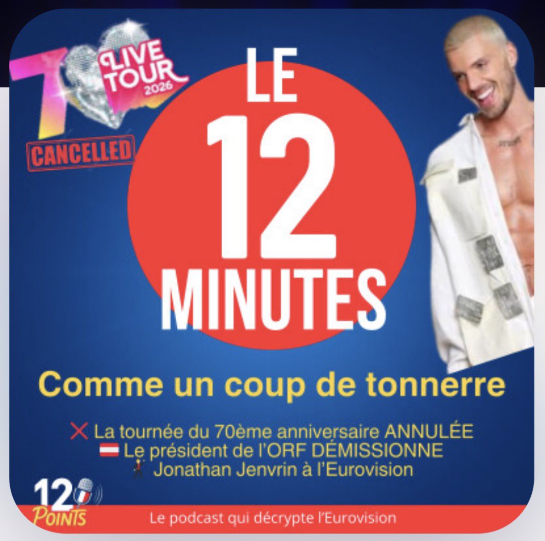 12 Points, le Podcast qui décrypte l'Eurovision tweet media