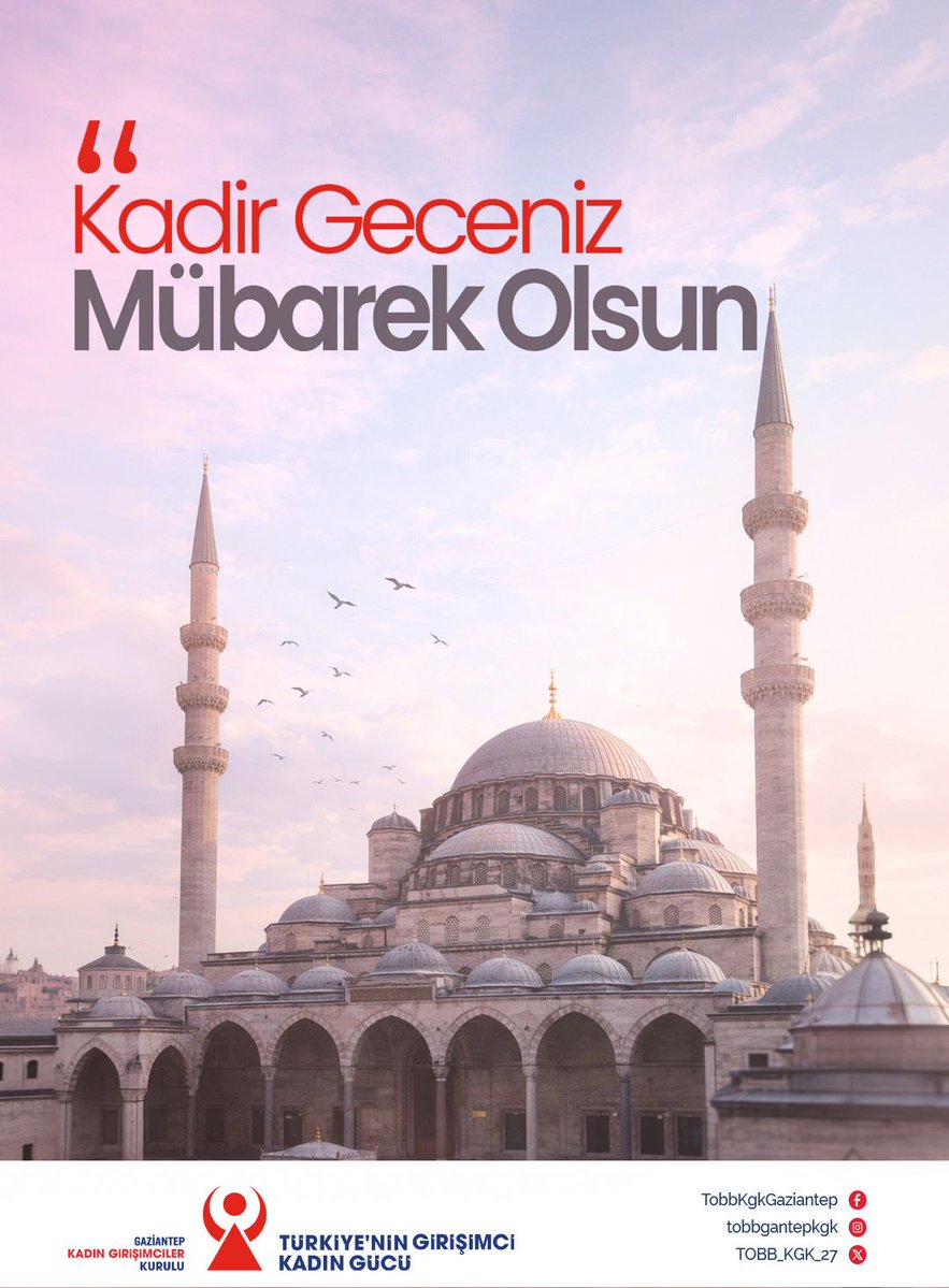 Milletimizin ve İslam aleminin Kadir Gecesi'ni tebrik ediyor, bu mübarek gecenin tüm insanlığa barış, huzur ve esenlik getirmesini diliyoruz.

#KadirGecesi