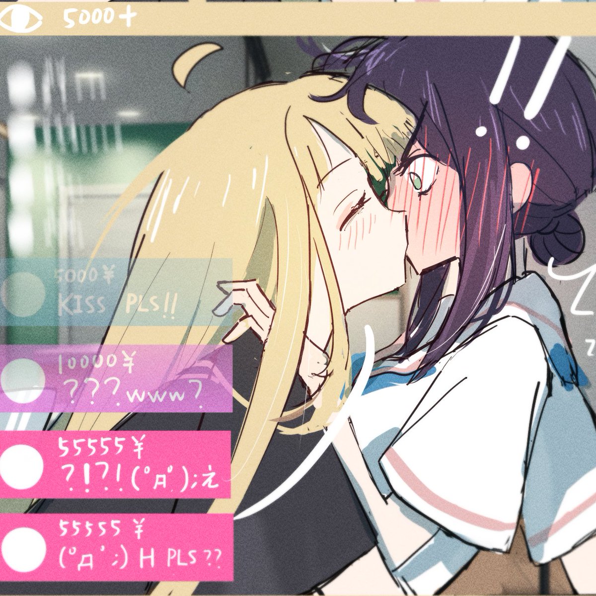 周末结束啦，正在努力绘制新的漫画！明天早上7点更新哦！🫡🫡🫡😘😘