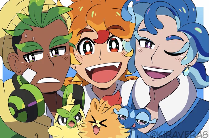 gen 10 boys!!!! these designs are so good #PokemonWindsWaves