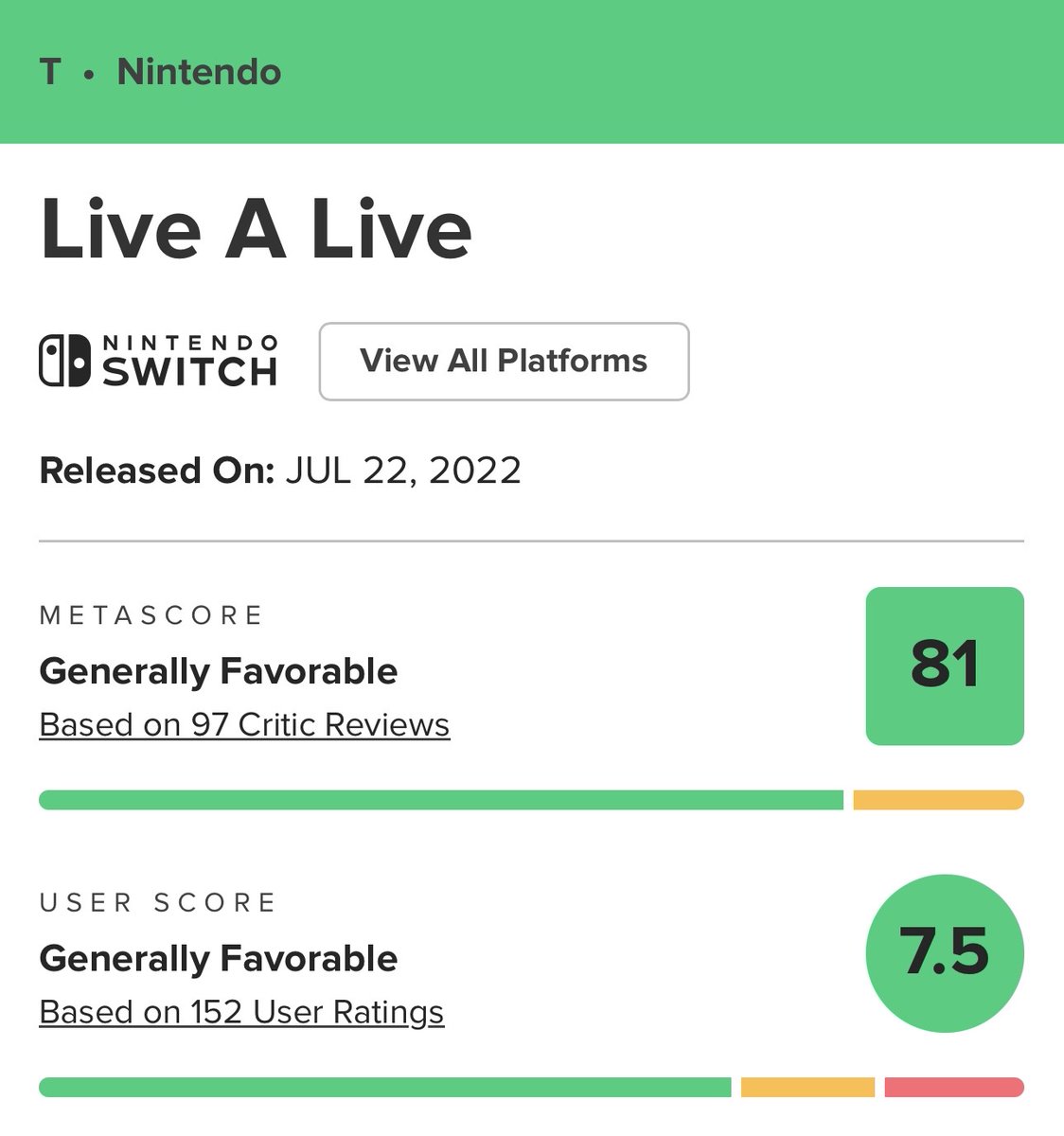 SunlitSonata Now On- ORV, Nana, 25W, Xenogears tweet media