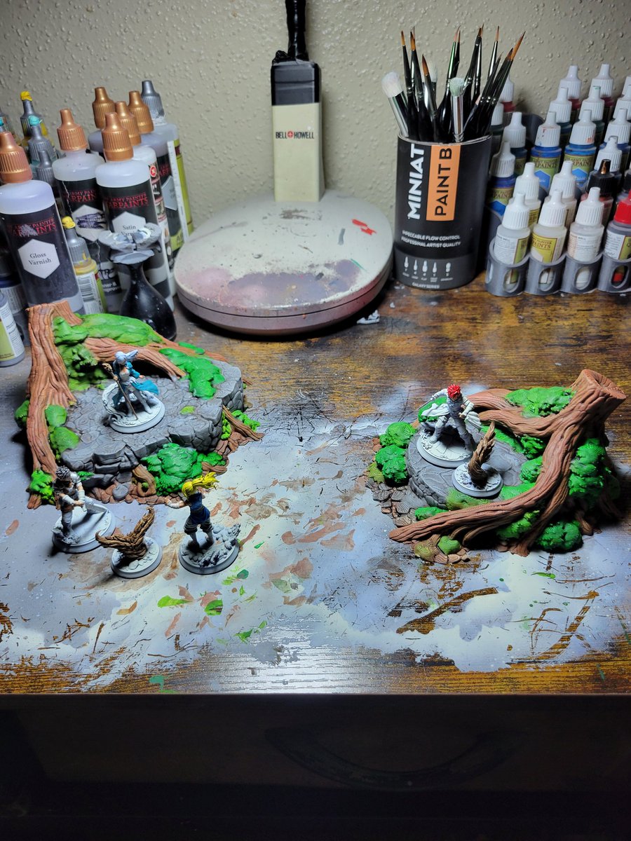 ashenfoundry's tweet photo. Encounter testing tonight.

Four adventurers investigating why dire wolves attacked a watchtower during an arcane storm.

Ashen Forge Foundry – Episode 1. https://t.co/bsQVNJKBhp