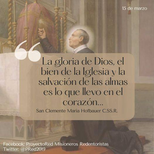 San Alfonso María de Ligorio (@lidersanalfonso) on Twitter photo 