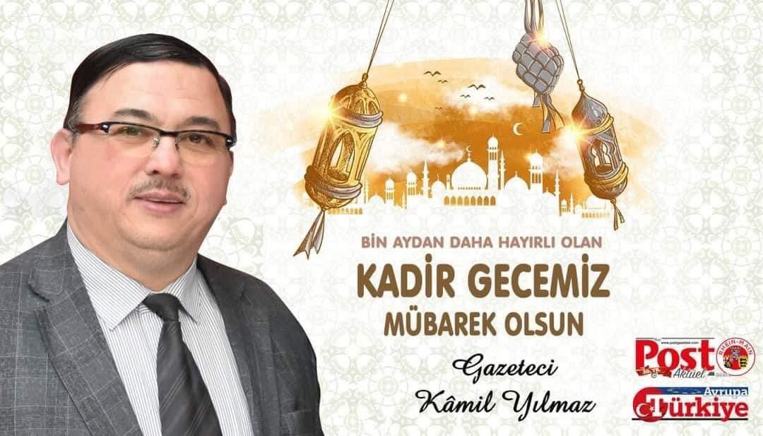 halkinsesi's tweet photo. Duaların kabul edileceği bu gecede, gönülden el açmak dileğiyle. Cümleten Kadir Gecemiz mübarek olsun.

Mübarek Kadir Gecesi’ni içtenlikle tebrik ediyor, hayırlara vesile olmasını diliyorum

Gazeteci Kâmil Yılmaz 

#KadirGecemizMübarekOlsun https://t.co/7H0oYA47dl