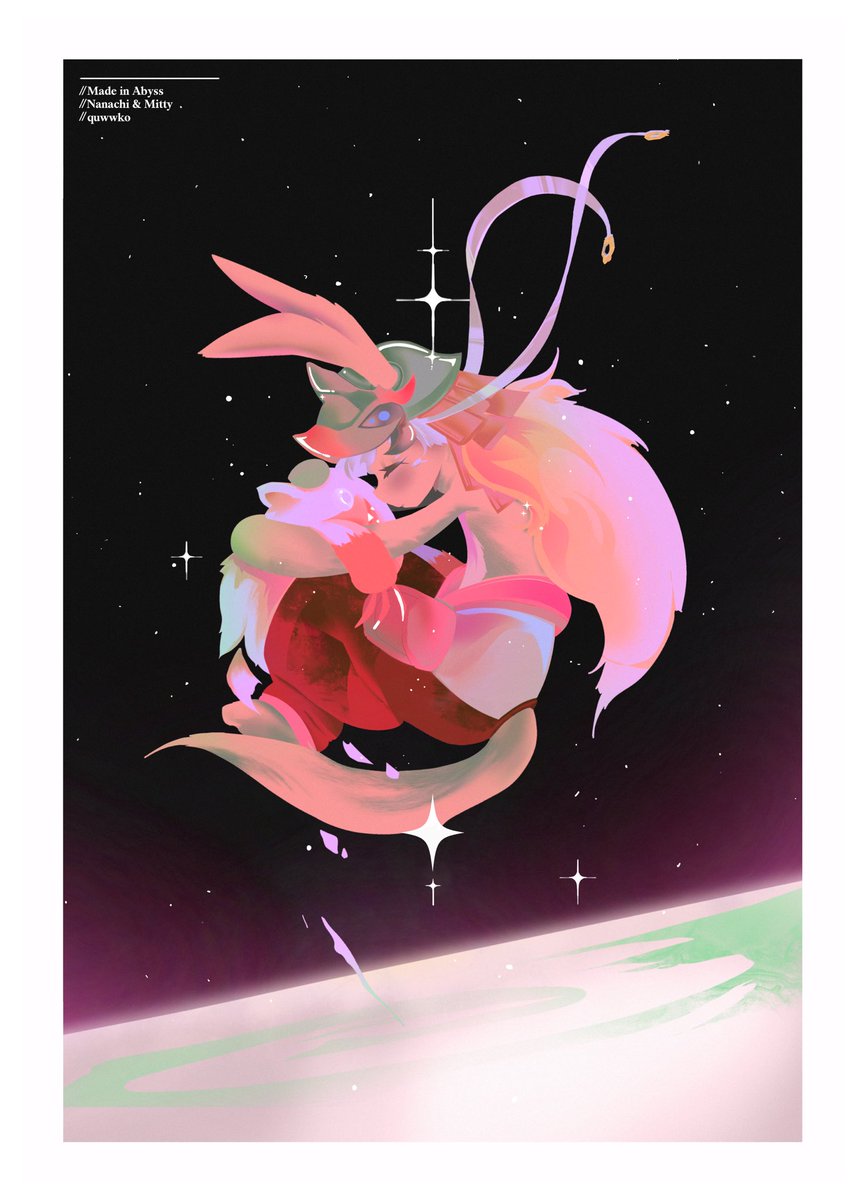 quwwko's tweet photo. Nanachi &amp; Mitty 
#メイドインアビス
#MadeinAbyss https://t.co/0F5TzU78tE