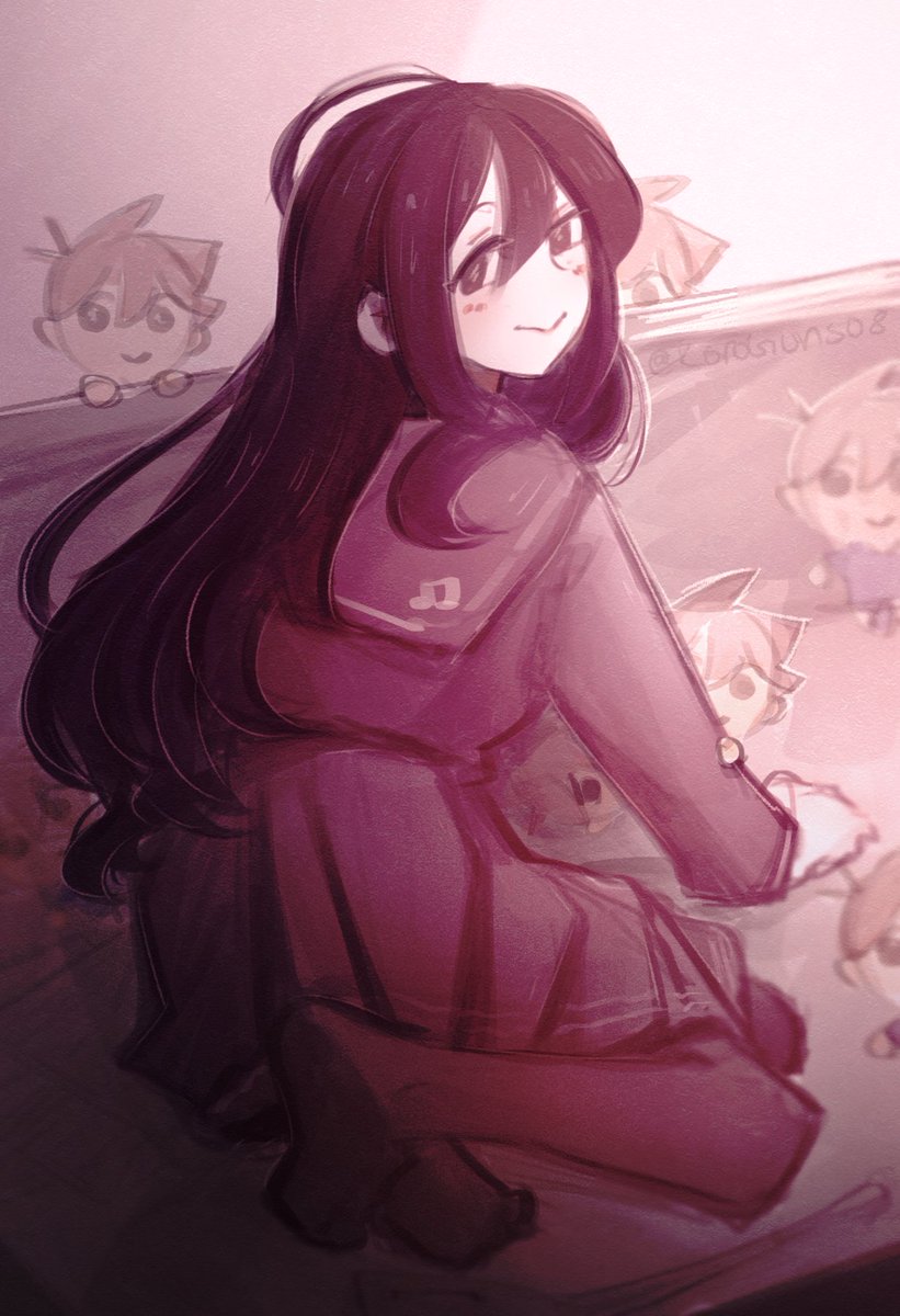 Mari is like a plum to me 

#omori #omorifanart #omorimari