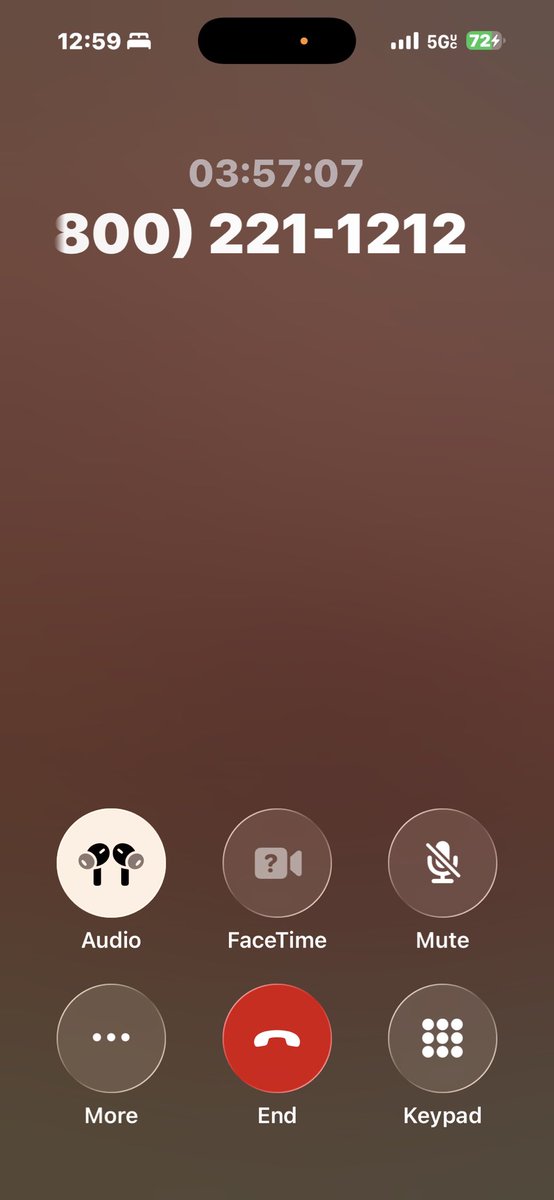CounterpunchROD's tweet photo. @Delta still on hold. This is crazy https://t.co/aZ0k1YuCWS