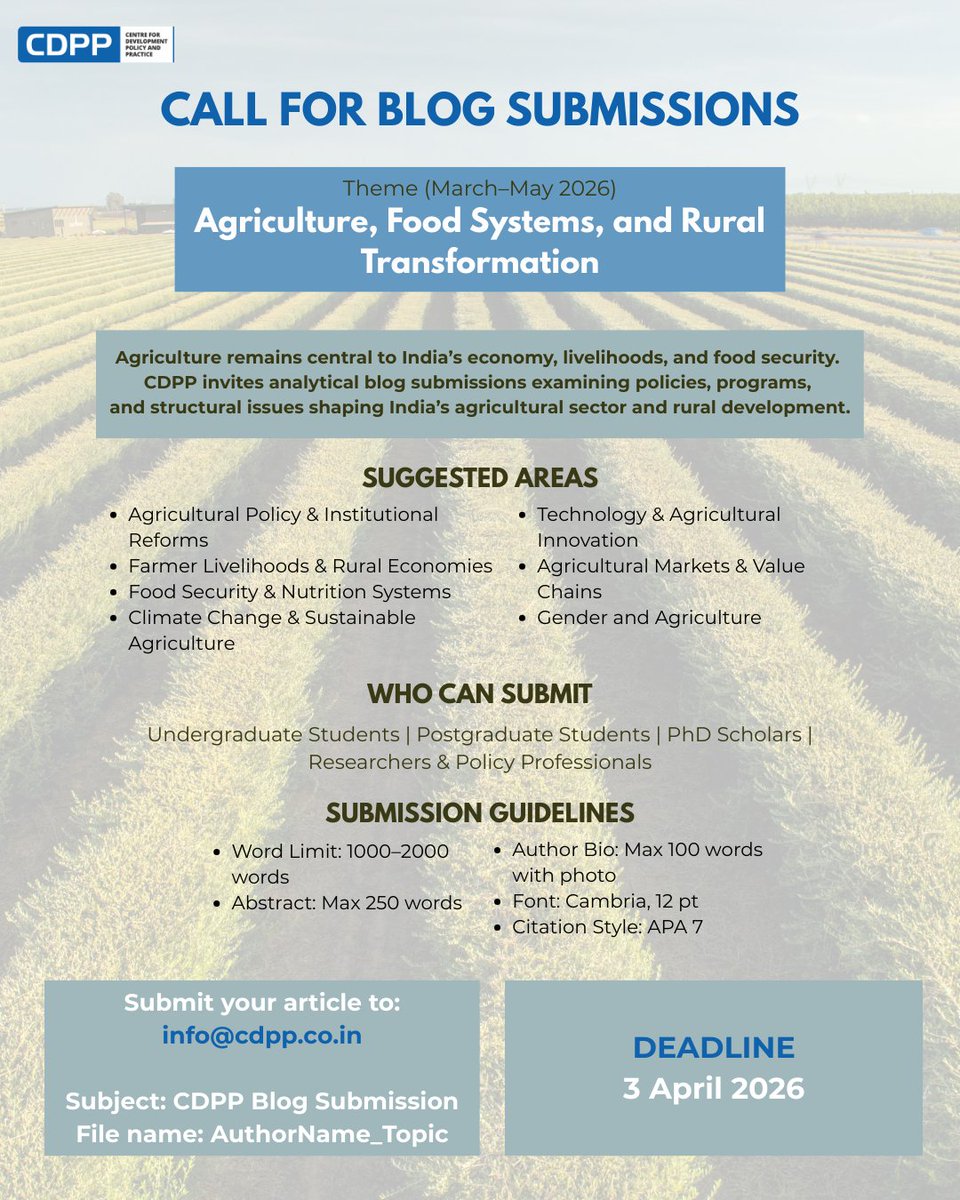 Centre for Development Policy and Practice tweet media