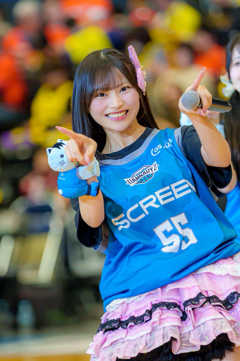 2026.3.15
#京都ハンナリーズ 🏀
#ババババンビ ハーフタイムLIVE

やっぱりこの笑顔が好き🐰

#宇咲ちゃん