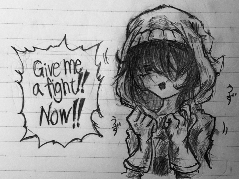 BillytheKidFan's tweet photo. 落書きミランダ
 #BLACKSOULS https://t.co/U5Ipwt5eSB