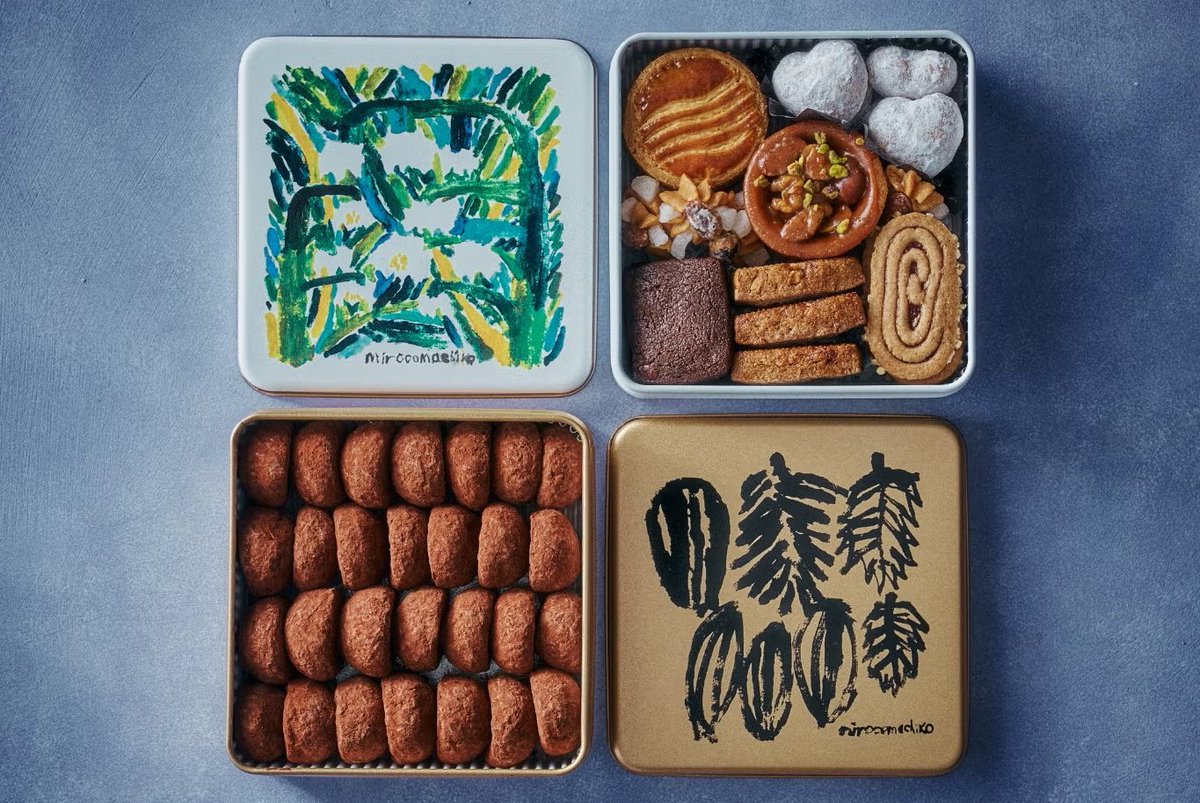 ellegourmetjp's tweet photo. 【最新ギフト🍪】本当においしいクッキー缶10選。人気料理家の‟推し缶”を調査！
▶ https://t.co/eFGbVXGEm2

・銀座ハプスブルク・ファイルヒェンの「テーベッカライ（グロース）」
・オークラ東京の「サブレ 露地」
・甘雨の「すずらん」と「カカオの実」
・いちご大福と茶菓のお店 あかの「akasand」　etc…

@ginzahabsburg @youyoucook @akari_hasegawa